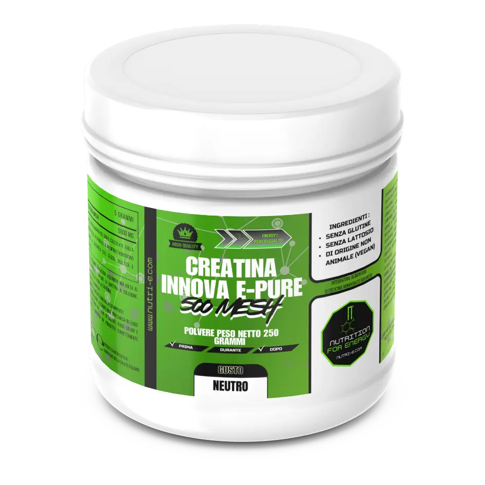 CREATINA MONOIDRATO 500 MESH - POLVERE 250 gr.