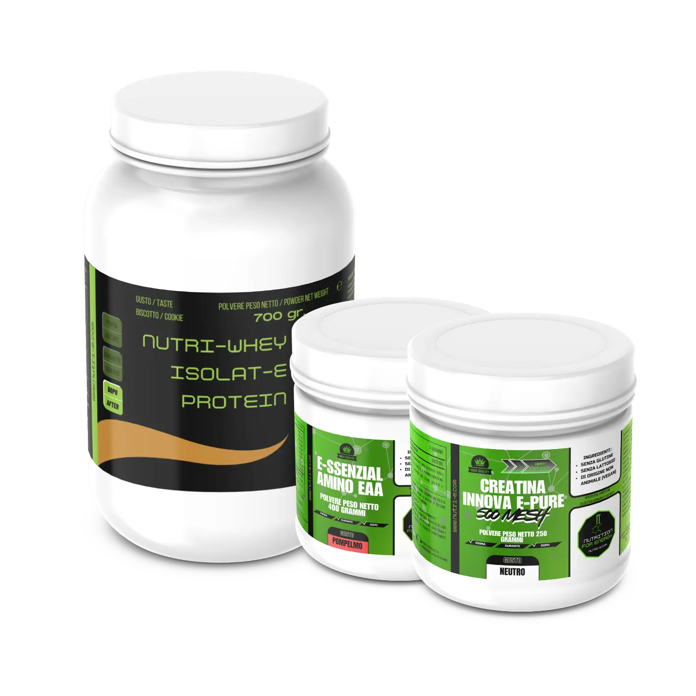 KIT RECOVERY³ PROTEINE ISOLATE-CREA500MESH-EAA - immagine 2